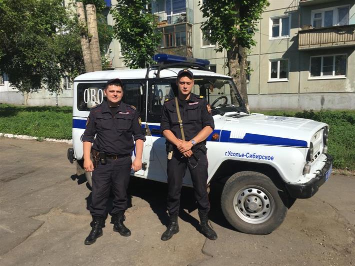 В Усолье-Сибирском сотрудники вневедомственной охраны разыскали пропавшего четырехлетнего ребенка