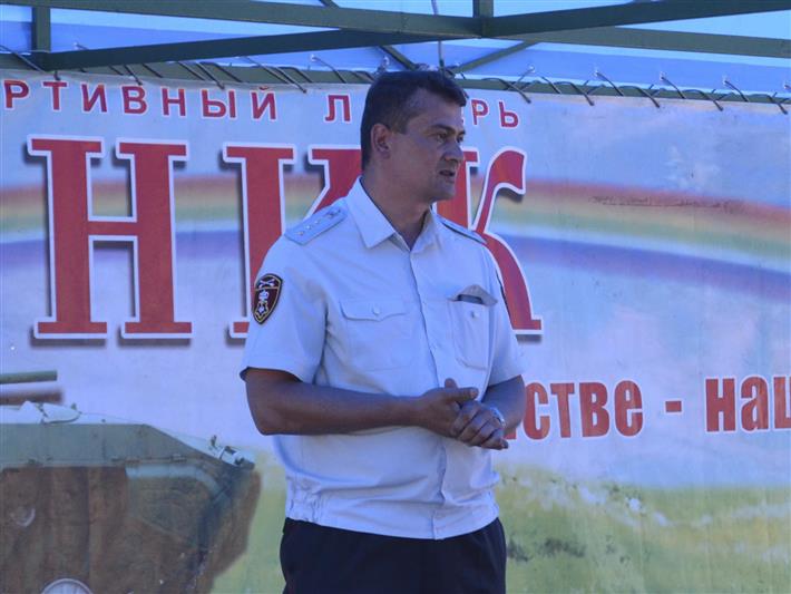 Росгвардейцы «прокачали лето» для юных кузбассовцев, отдыхающих в палаточном лагере «Ратник»