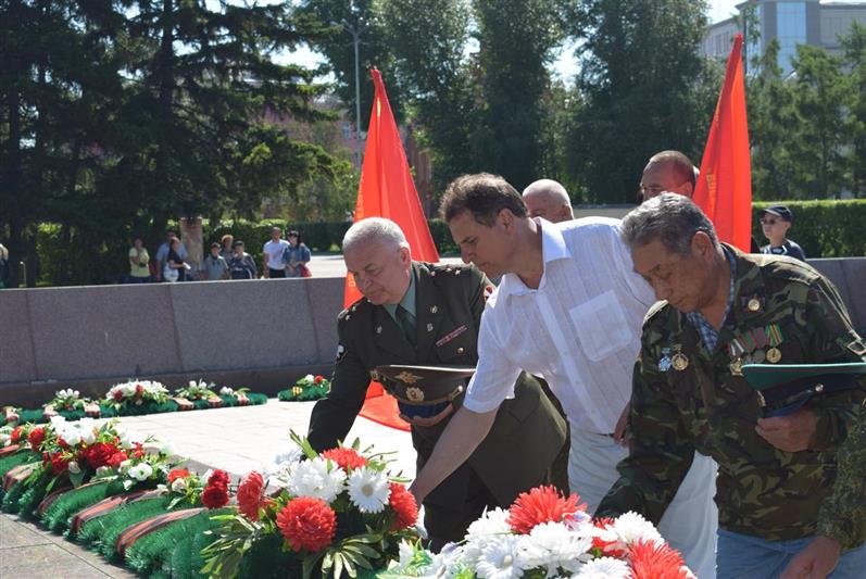В Иркутске ветераны Росгвардии приняли участие в памятном мероприятии