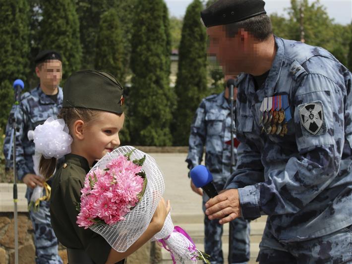 В ставропольском ОМОН отметили 27-ю годовщину со дня сформирования подразделения