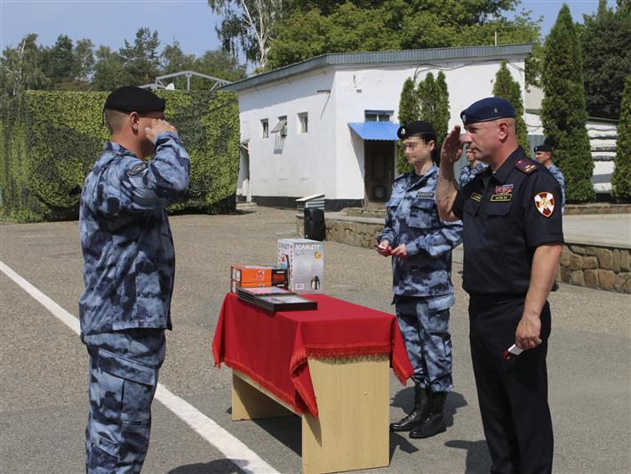 В ставропольском ОМОН отметили 27-ю годовщину со дня сформирования подразделения