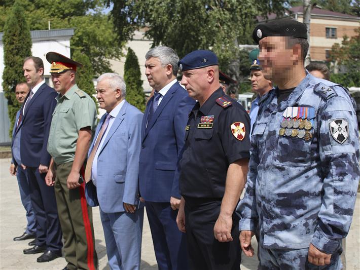 В ставропольском ОМОН отметили 27-ю годовщину со дня сформирования подразделения