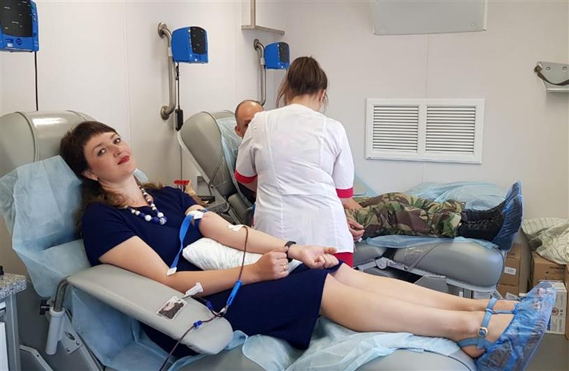 Ставропольские росгвардейцы поддержали ежегодную акцию Службы крови России – «Донор в погонах»