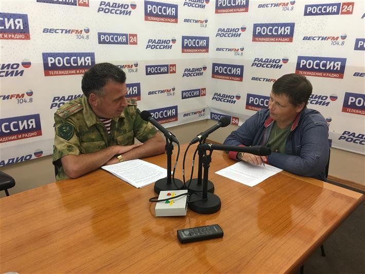 В преддверии Дня строителя  офицер Росгвардии рассказал слушателям радиостанции «Россия» о работе служб тыла Восточного округа 
