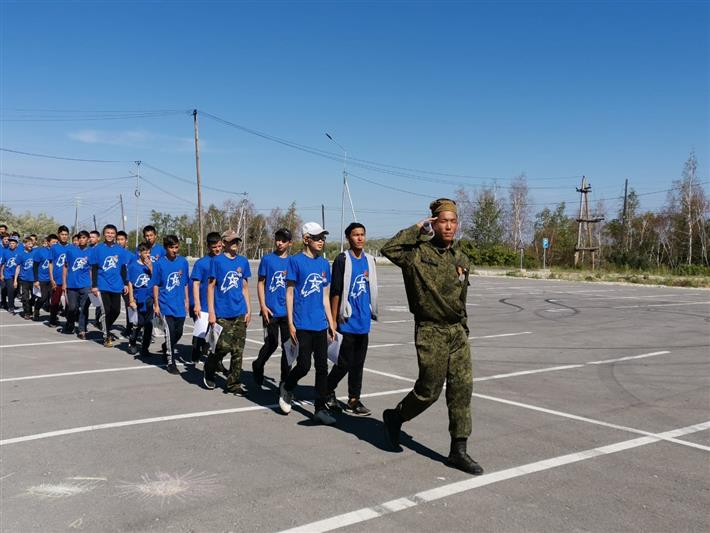 При участии ветеранской организации Управления Росгвардии по Республике Саха (Якутия) проведен военно-полевой выход для летней смены лагеря юнармейского отряда 