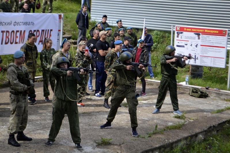 В Уфе на специальном учебно-тренировочном полигоне Росгвардии состоялся фестиваль «Родина – в твоём сердце»