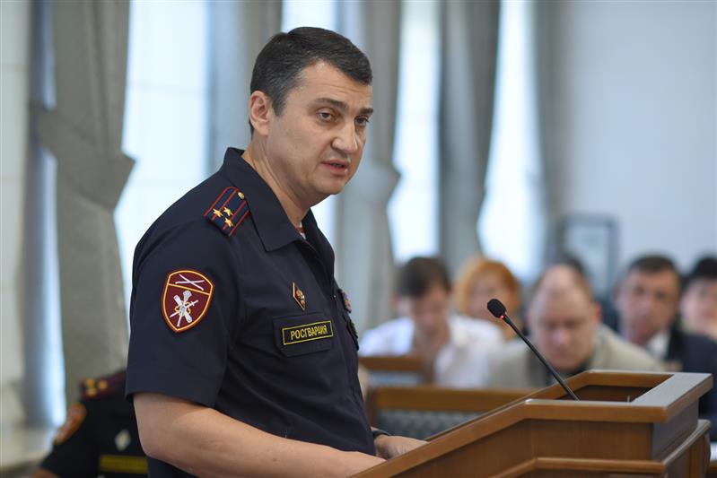 Начальник адыгейского управления Росгвардии доложил о мерах обеспечения безопасности объектов ТЭК на совещании у главы региона 