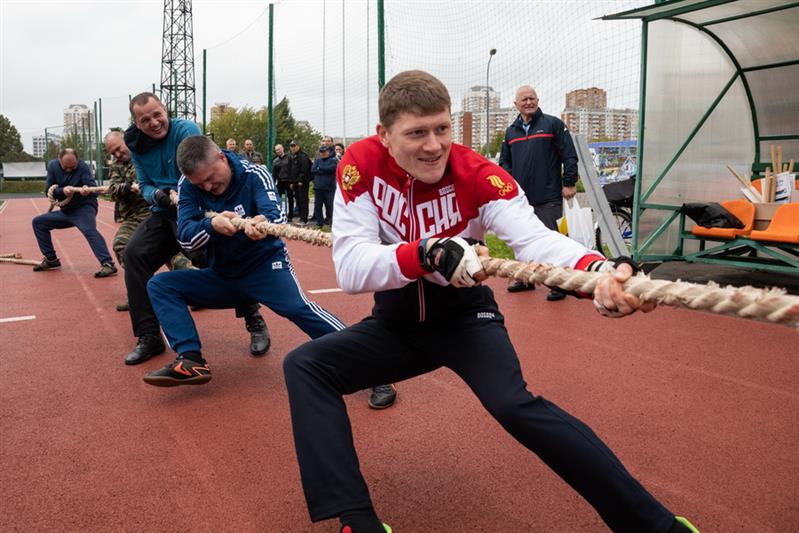 День спорта с Росгвардией