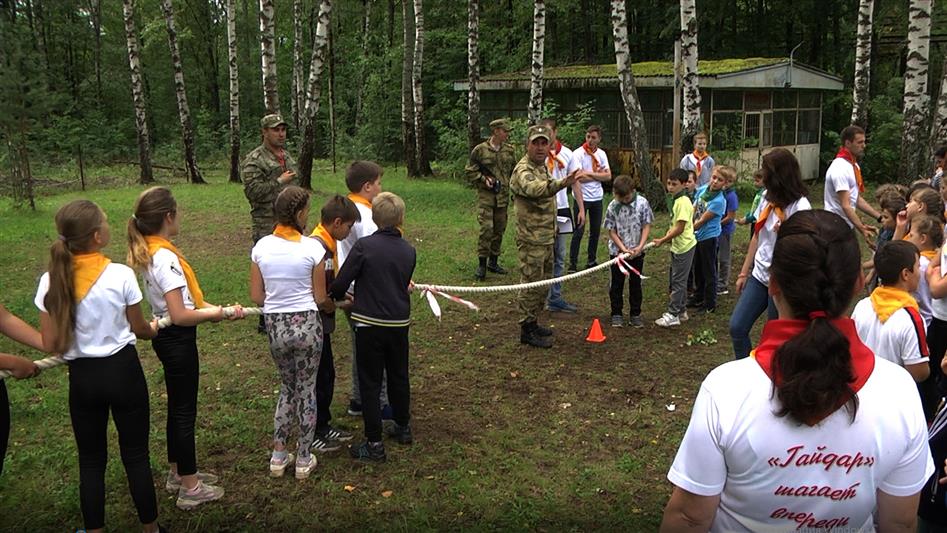 В детском центре имени Аркадия Гайдара прошли мероприятия акции «День спорта с Росгвардией» (фото, видео)