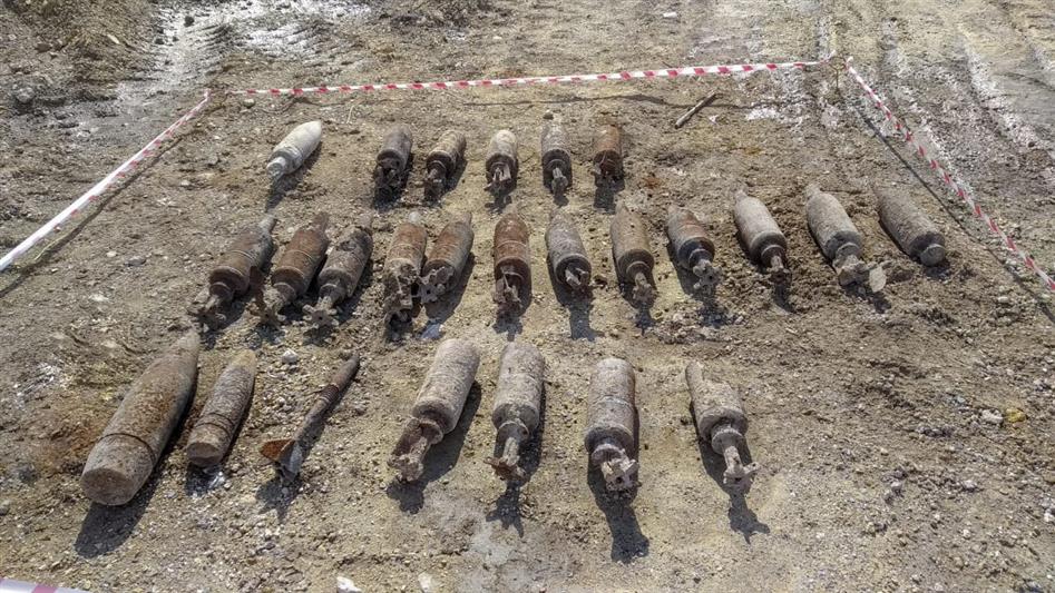 Взрывотехники череповецкого ОМОН обследовали более двух десятков боеприпасов, найденных среди лома металла