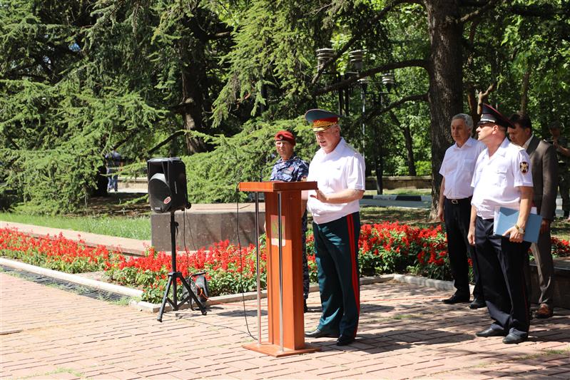 В Крыму новобранцы Росгвардии торжественно присягнули на верность Отечеству (фото, видео)