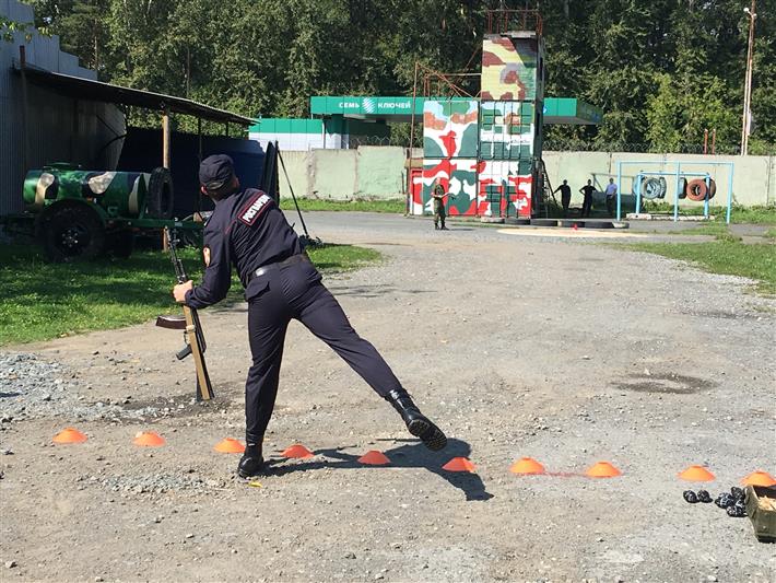 Росгвардейский чемпионат по военно-прикладному спорту в честь 100-летия со Дня рождения Михаила Калашникова состоялся в Екатеринбурге 