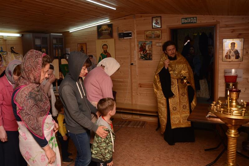 Праздник Преображения Господня в строящемся главном храме Росгвардии