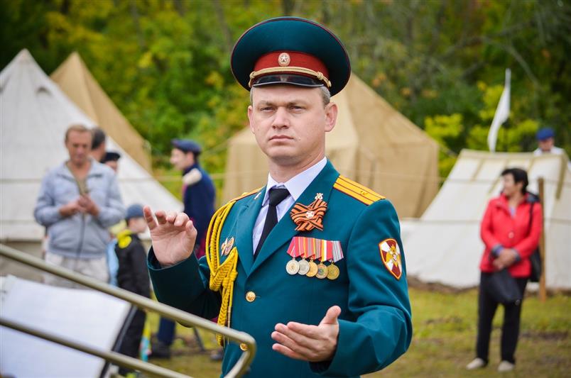 Оркестр воинской части Приволжского округа Росгвардии выступил на военно-патриотическом фестивале в Пензе 