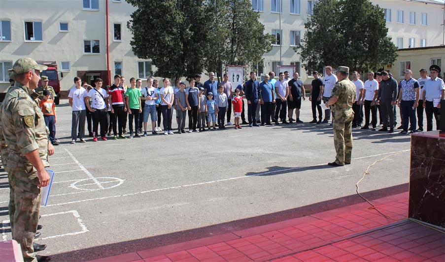 В Управлении Росгвардии по Карачаево-Черкесской Республике прошла акция «День спорта с Росгвардией»