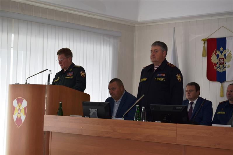 Личному составу Управления Росгвардии по Республике Башкортостан представлен новый руководитель
