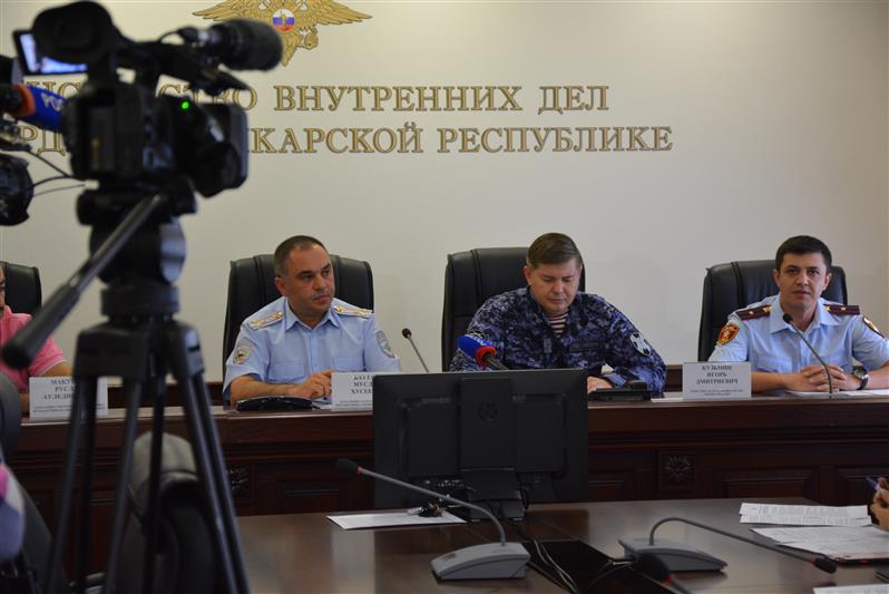 В Кабардино-Балкарии состоялся брифинг Росгвардии и МВД по вопросам обеспечения правопорядка