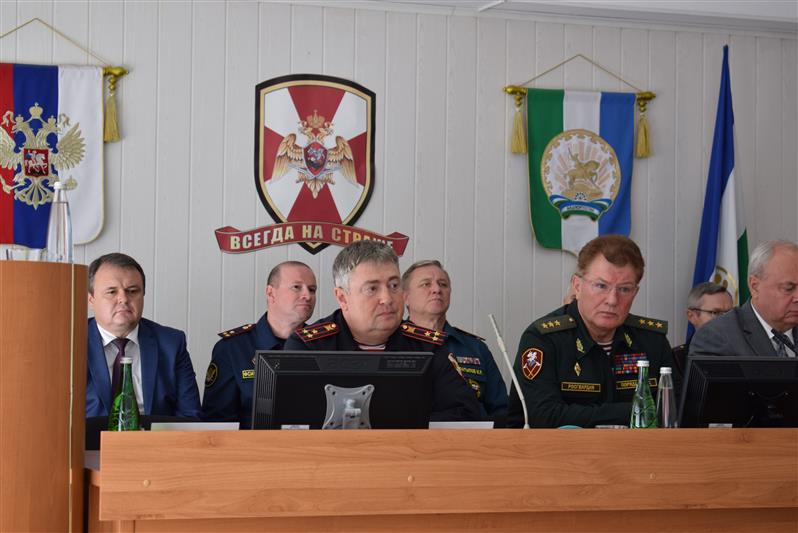 Личному составу Управления Росгвардии по Республике Башкортостан представлен новый руководитель