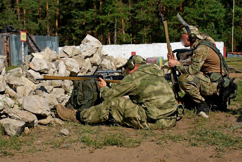 В Тольятти прошли учебные сборы снайперов Росгвардии