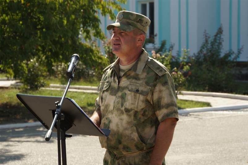 В Объединенной группировке войск (сил) на Северном Кавказе прошло мероприятие ко Дню государственного флага 
