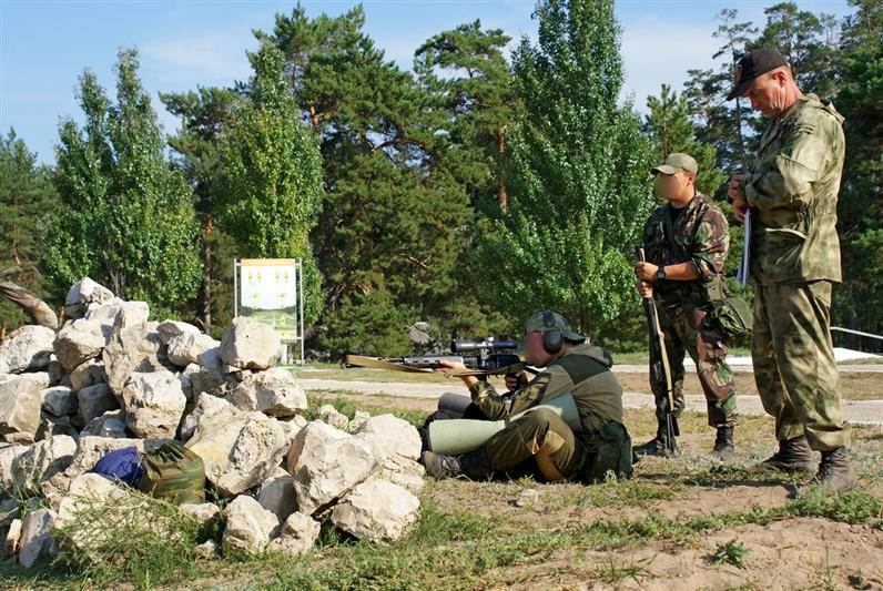 В Тольятти прошли учебные сборы снайперов Росгвардии