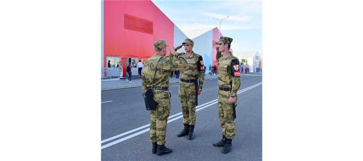 Росгвардия и полиция обеспечили безопасность чемпионата WorldSkills в Казани