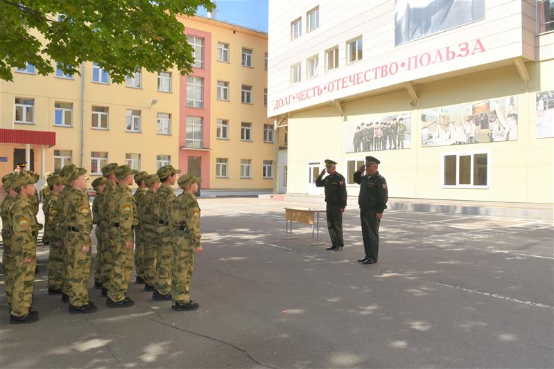 В МПКУ завершились недельные сборы воспитанников набора 2019 года