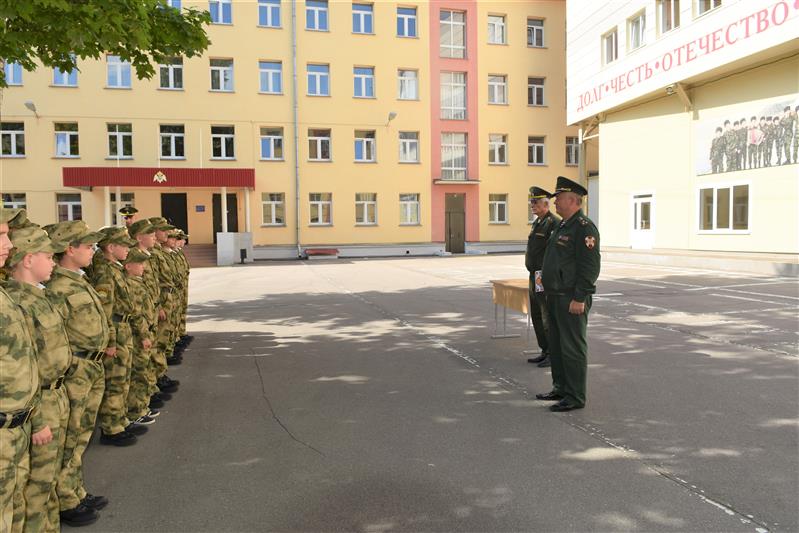 В МПКУ завершились недельные сборы воспитанников набора 2019 года