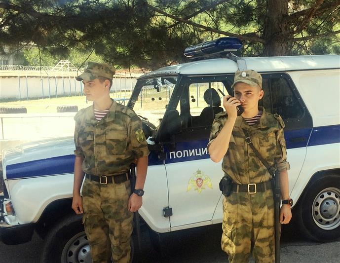 Военнослужащие Крымского соединения Росгвардии оказали содействие полиции в раскрытии имущественного преступления