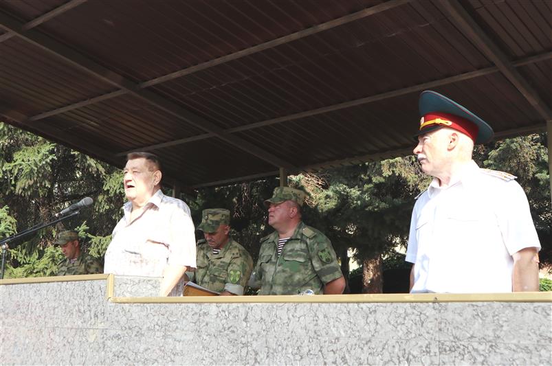 В Южном округе Росгвардии отметили День Государственного флага Российской Федерации