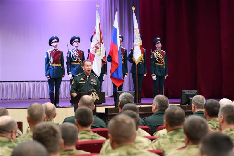 Директор Росгвардии генерал армии В.В. Золотов принял участие в  первом учебно-методическом сборе с  командирами соединений и воинских частей войск национальной гвардии Российской Федерации 