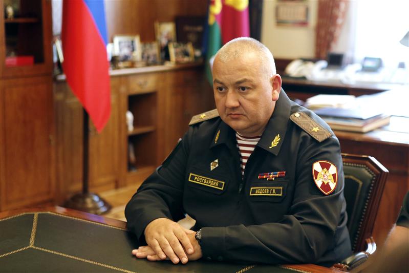 Губернатору Краснодарского края представлен новый руководитель территориального управления Росгвардии