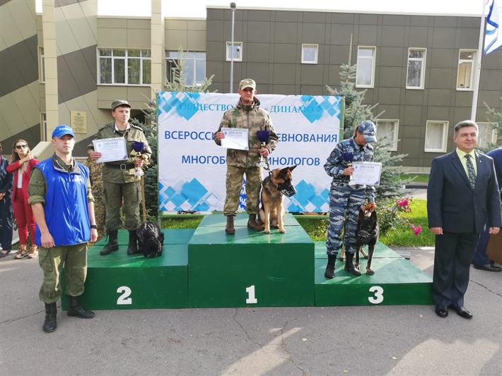 Военнослужащий Росгвардии стал победителем межведомственных соревнований среди кинологов