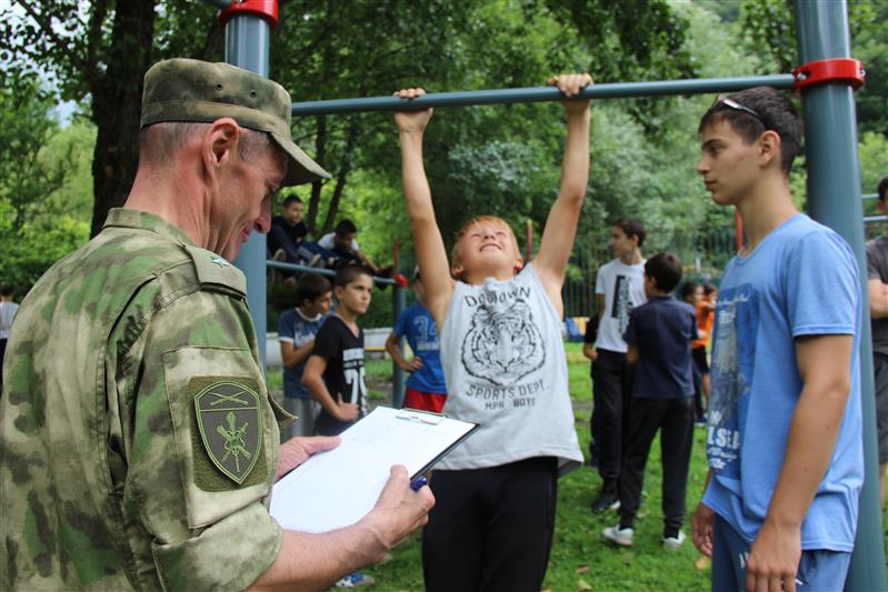 В Северной Осетии стартовала акция «День спорта с Росгвардией»