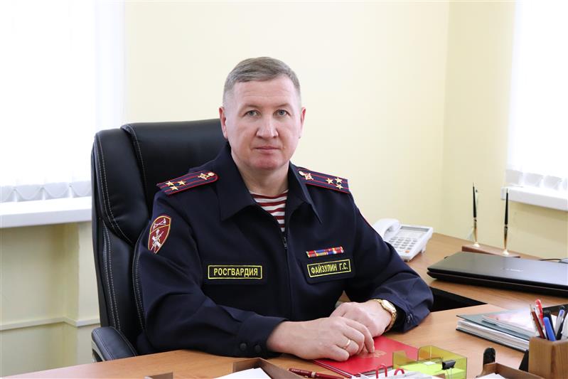 Должностным лицам Республики Марий Эл представлен новый руководитель территориального органа Росгвардии