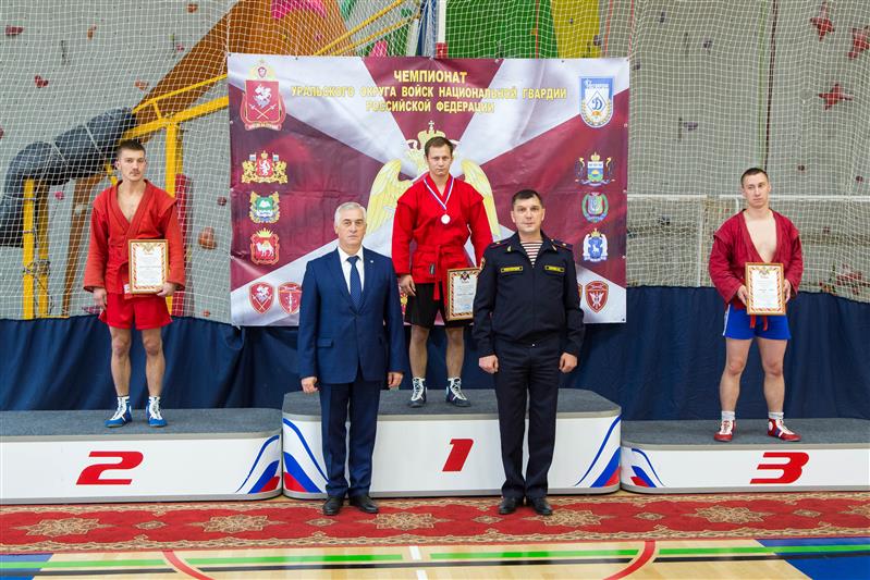 В управлениях Росгвардии по регионам Урала прошли чемпионаты по самбо