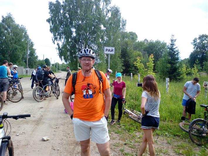В Кирове сотрудник Росгвардии принял участие в региональном велопробеге