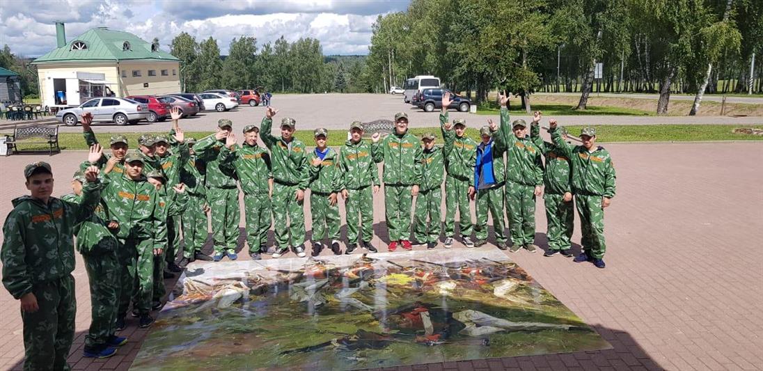 Дети росгвардейцев Уральского округа отдохнули в лагере  «Ратники Отечества. Бородино – 2019»