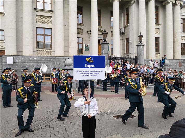 В Казани стартовал международный фестиваль «Фанфары Казани», в котором впервые приняли участие сразу шесть оркестров Росгвардии 