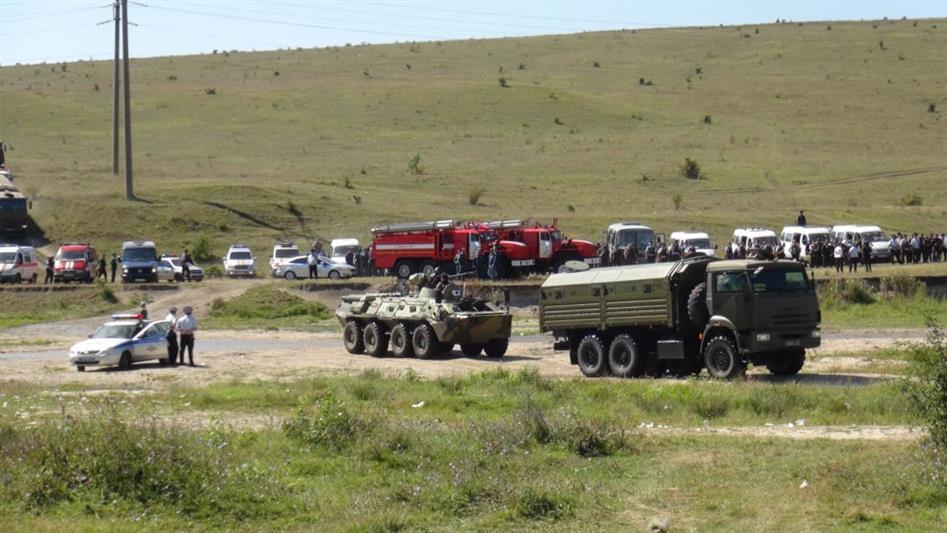 Сотрудники Управления Росгвардии по Кабардино-Балкарской Республике приняли участие в антитеррористическом учении