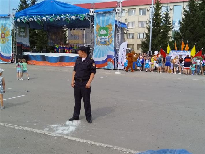 Росгвардия совместно с полицией обеспечили правопорядок во время празднования 340-летия города Кургана