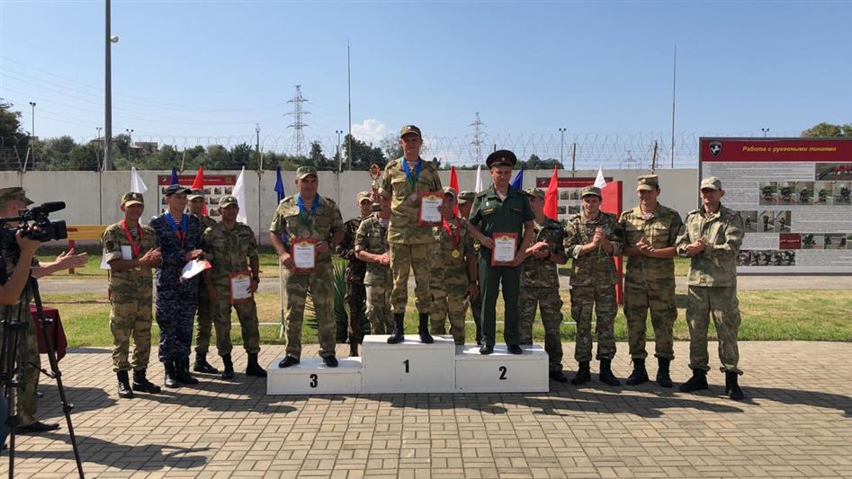 В Краснодарском крае прошел чемпионат Южного округа Росгвардии по пожарно-прикладному мастерству