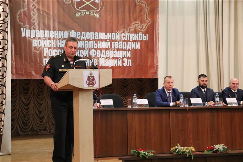 Должностным лицам Республики Марий Эл представлен новый руководитель территориального органа Росгвардии