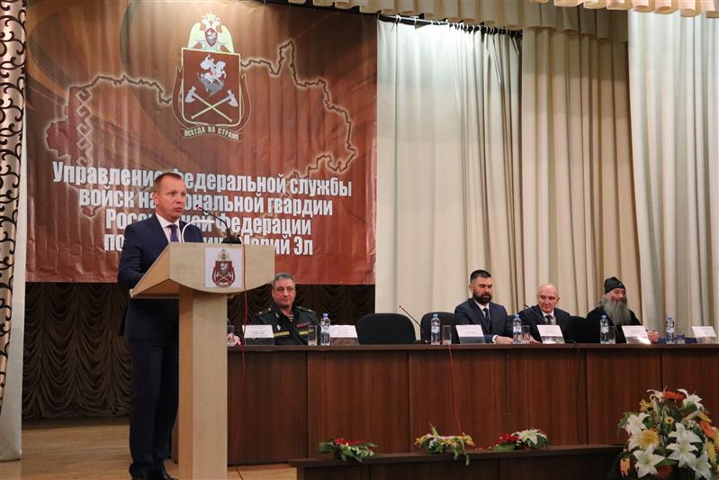 Должностным лицам Республики Марий Эл представлен новый руководитель территориального органа Росгвардии