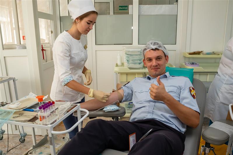 Краснодарские росгвардейцы сдали кровь для нужд медицинских учреждений региона