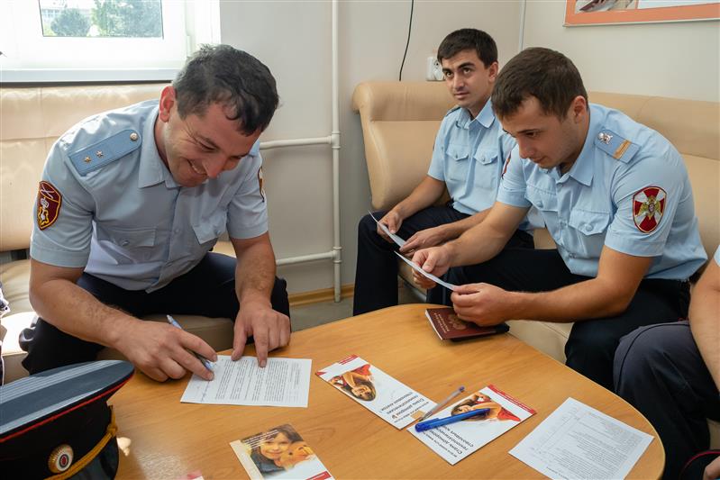 Краснодарские росгвардейцы сдали кровь для нужд медицинских учреждений региона