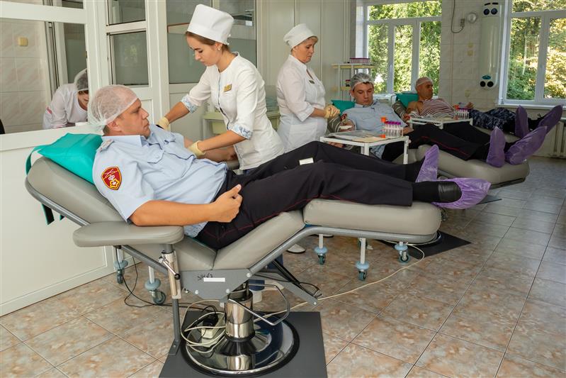 Краснодарские росгвардейцы сдали кровь для нужд медицинских учреждений региона