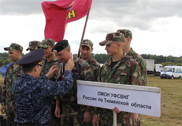 Тюменский ОМОН занял почётное место на Конкурсе     профессионального мастерства, посвящённого памяти сотрудников внутренних дел, погибших при исполнении служебного долга