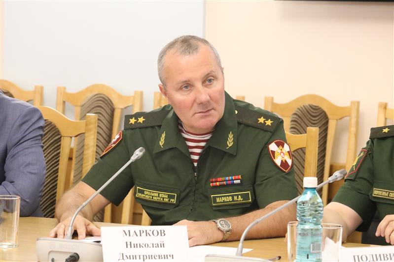 Начальник штаба Сибирского округа Росгвардии принял участие в заседании Коллегии по вопросам правоохранительной деятельности