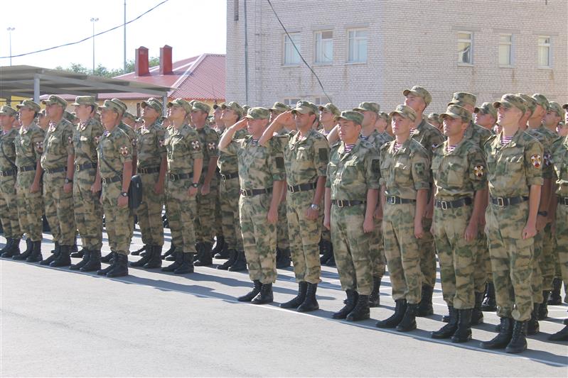 В калачевской бригаде Росгвардии прошло памятное мероприятие, посвященное 20-летию разгрома боевиков, вторгшихся в Дагестан